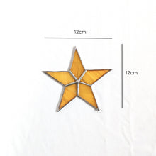 Charger l'image dans la galerie, Dimensions d'un vitrail d'une étoile de Noël
