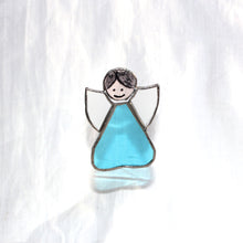 Charger l'image dans la galerie, Ange de Noël bleu