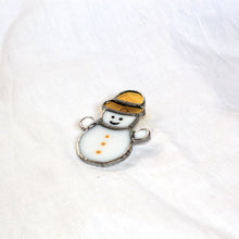 Charger l'image dans la galerie, Bonhomme de neige jaune de face