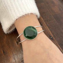 Charger l'image dans la galerie, Bracelet Manchette - Motif Opale